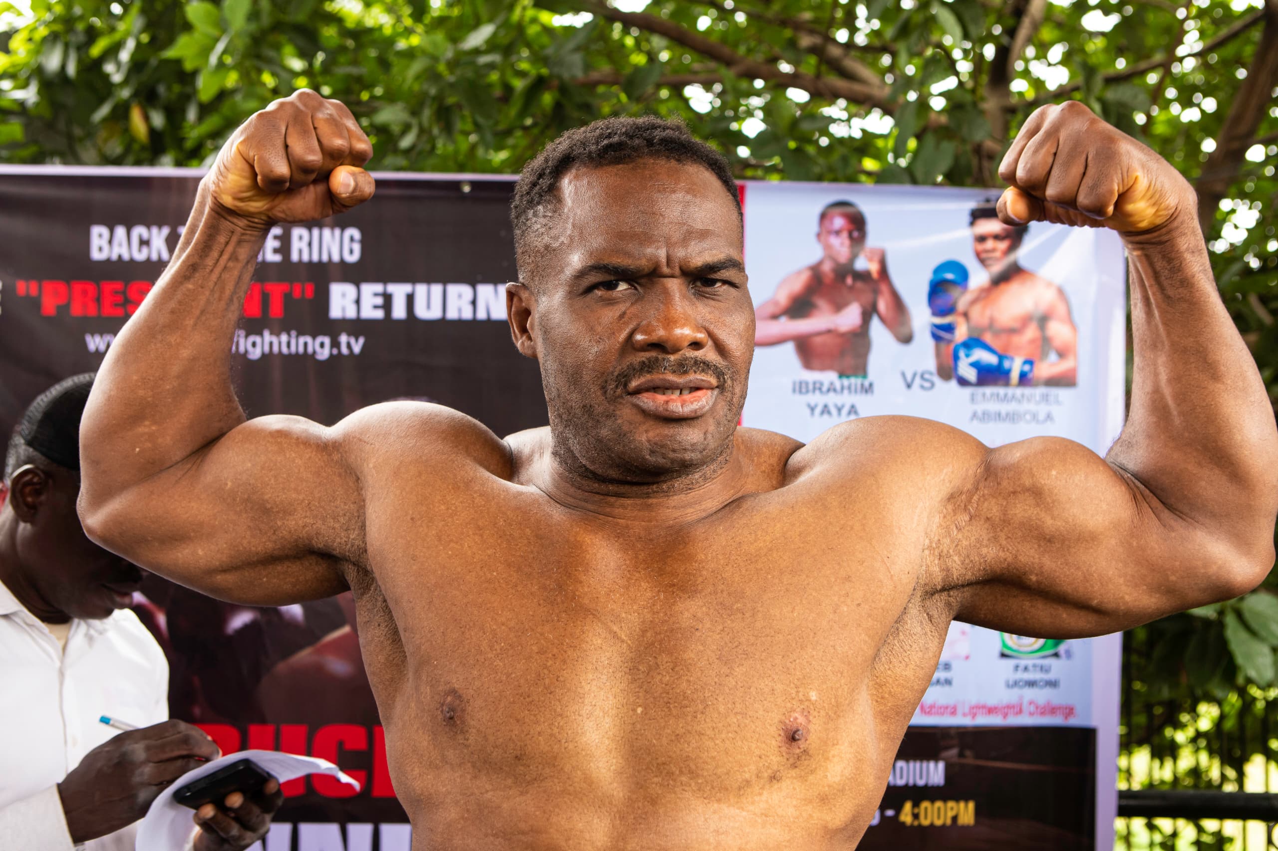 52-year-old Ike Ibeabuchi suffers the first defeat of his career