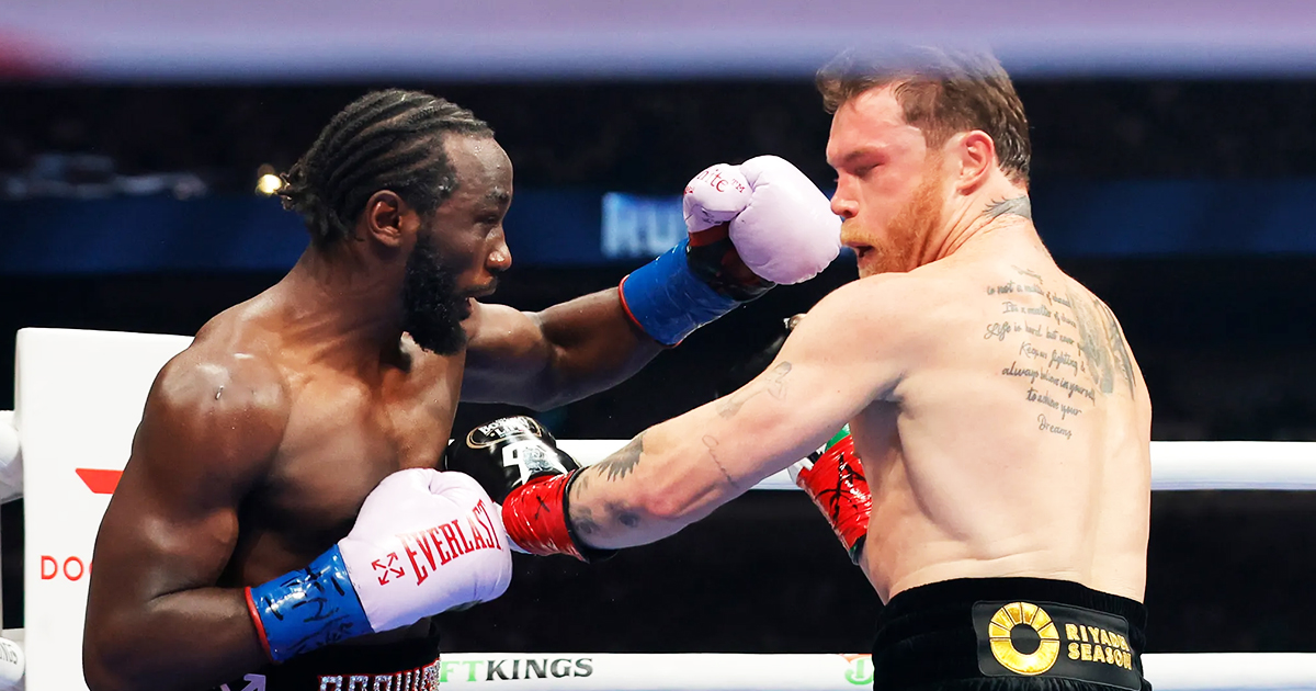 Un informante asegura que el contrato entre Canelo y Crawford no incluía cláusula de revancha