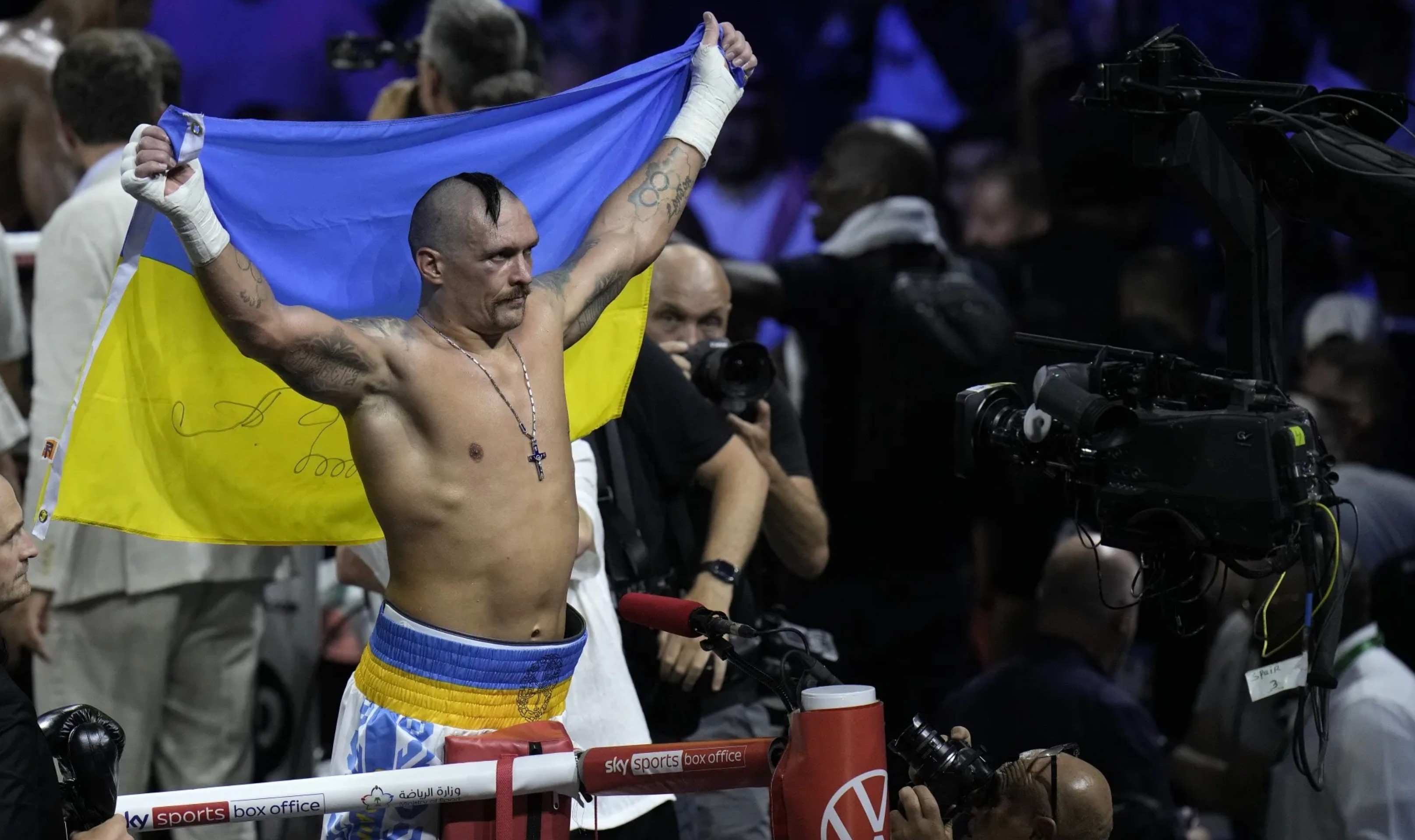 WBO President: “All the best to Usyk! Viva Ukraine!”