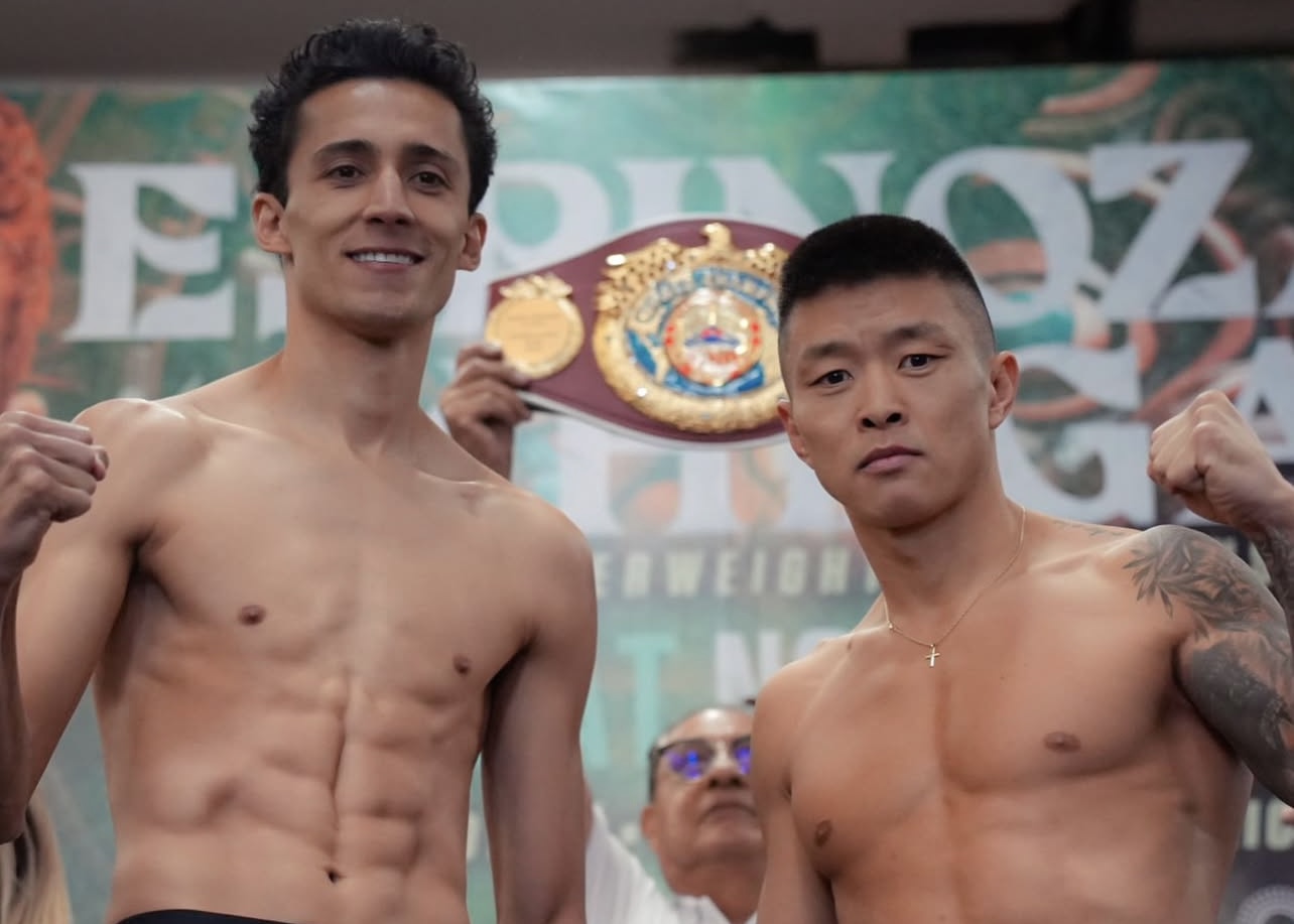 Estadísticas del combate Espinoza – Khegai: el campeón fue más activo, el retador más preciso