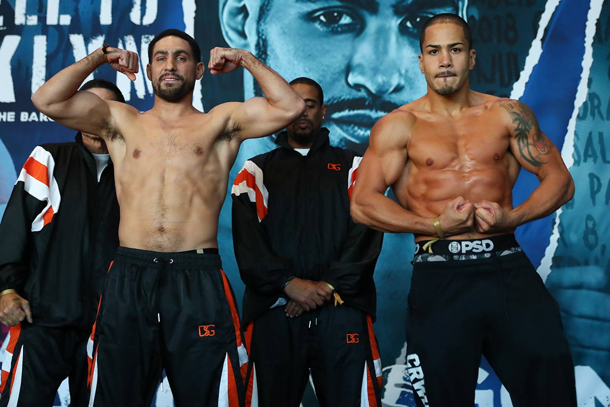 Danny Garcia Weighs In Slightly Heavier Than Daniel Gonzalez