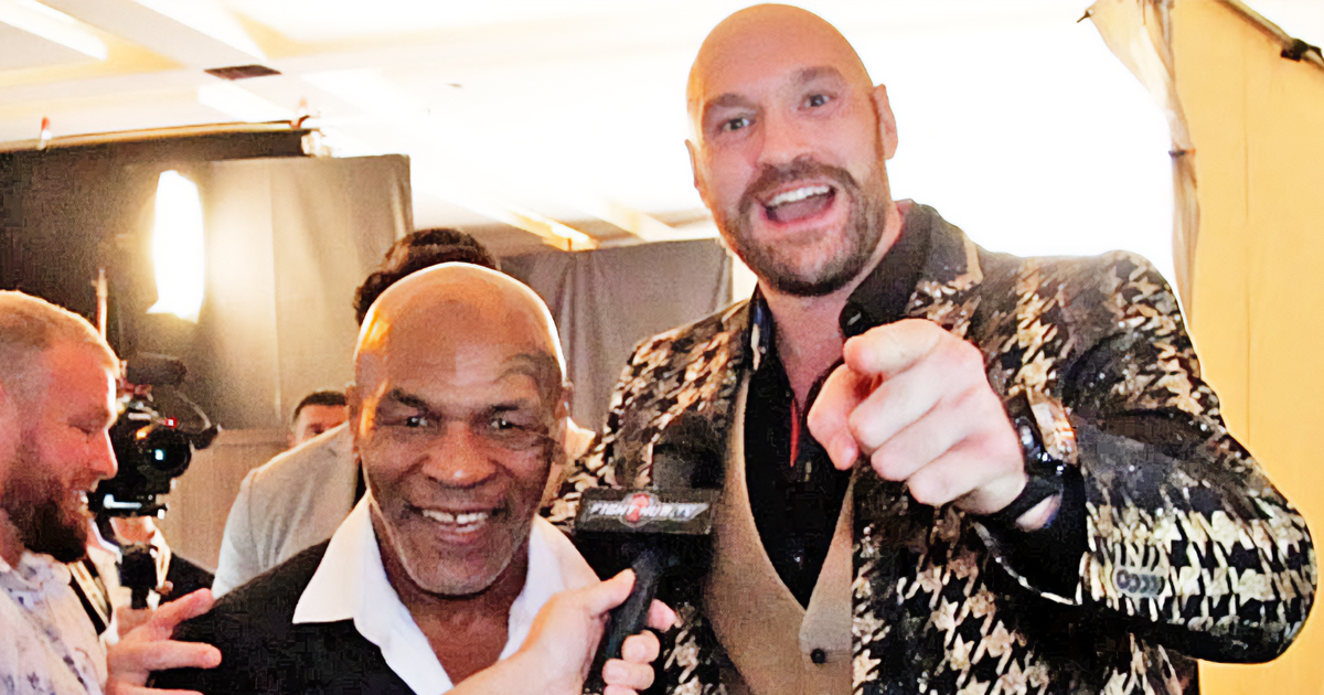 Mike Tyson Sends a Message to Tyson Fury: “Come Back”
