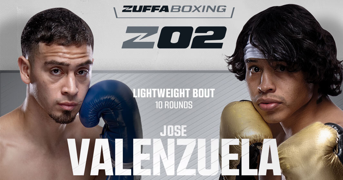 Official: Jose Valenzuela Will Return to the Ring at Dana White’s Second Zuffa Boxing Tournament