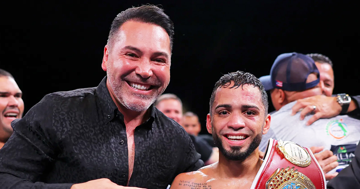 Oscar Collazo Names "Top 5 P4P" as Goal for 2026