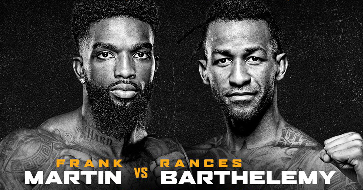 Fundora–Thurman undercard: Frank Martin to face Rances Barthelemy