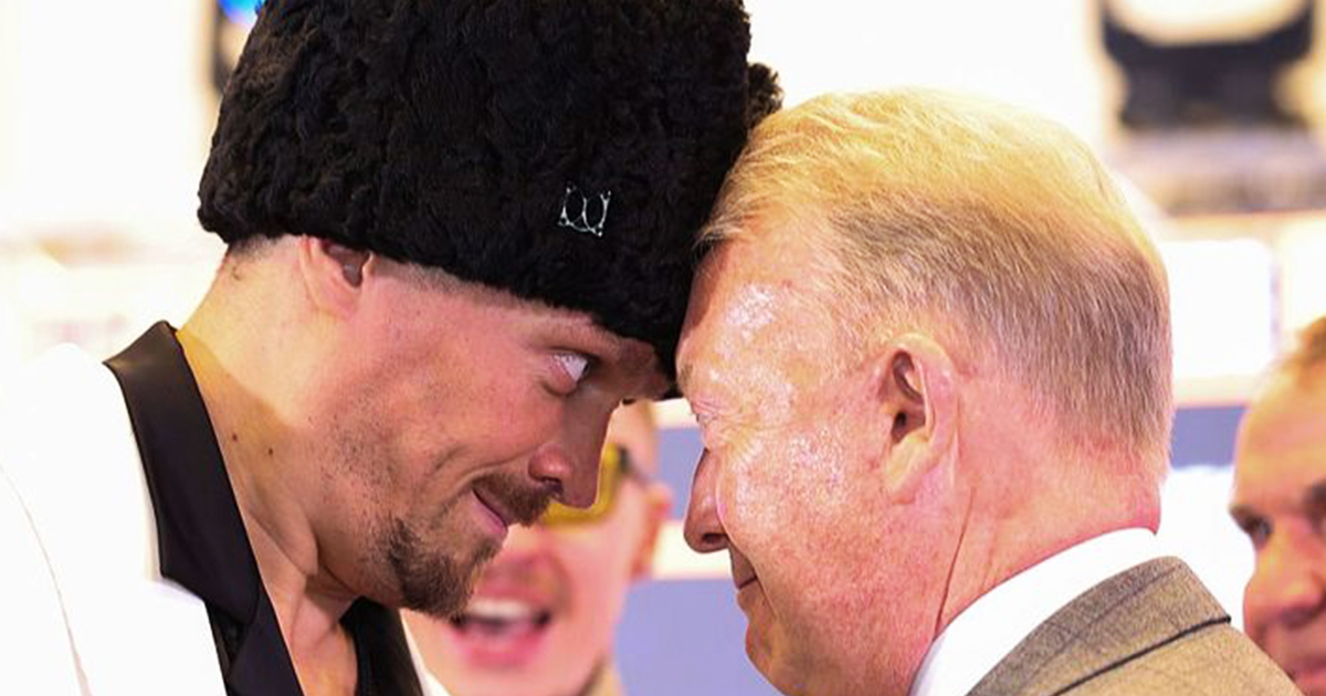 Frank Warren sobre Usyk: “No se trata de despojarlo del título”