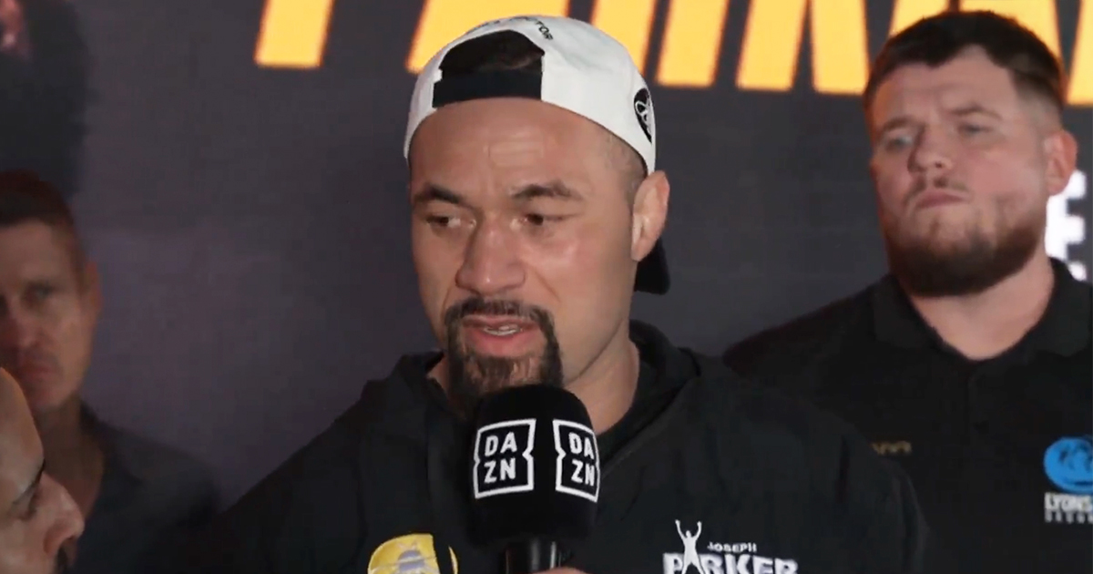 Joseph Parker: 'I'll make holes in Wardley'