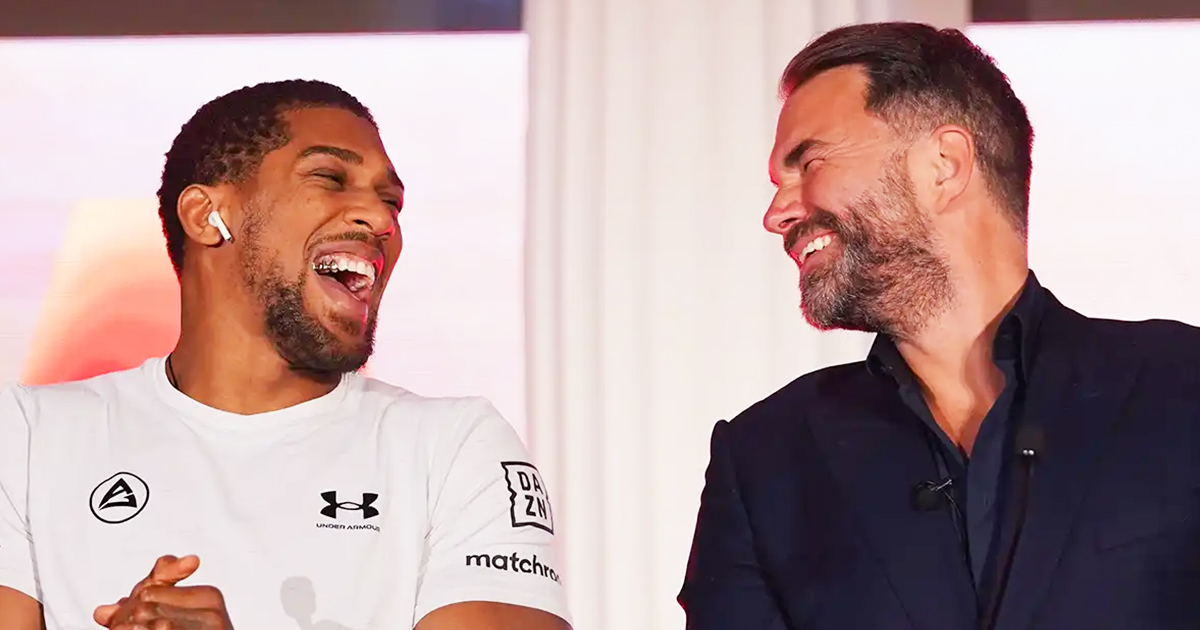 Hearn Explains Exactly How Anthony Joshua vs Jake Paul Will End