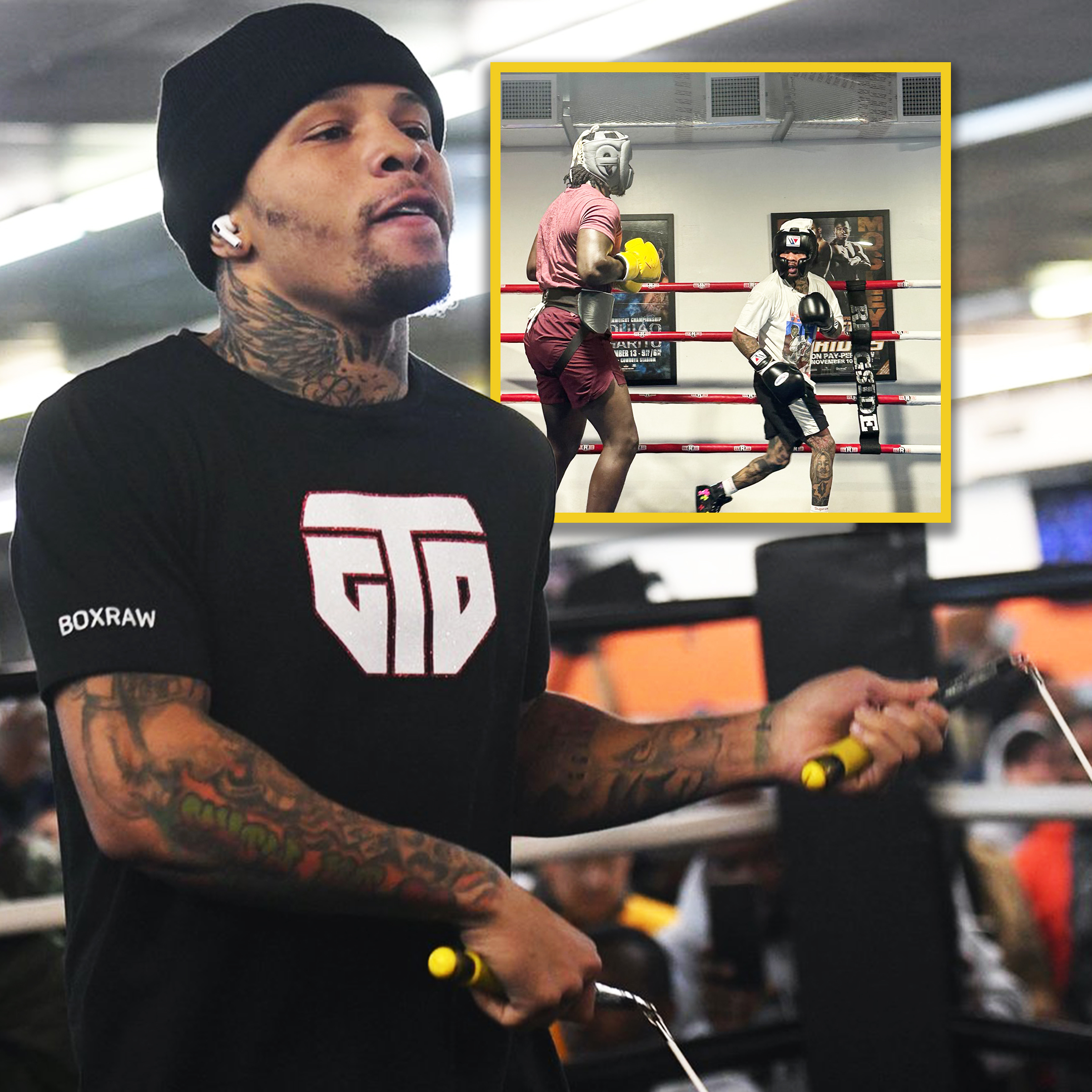 Gervonta Davis Shares First Sparring Photo Ahead of Jake Paul Fight ...