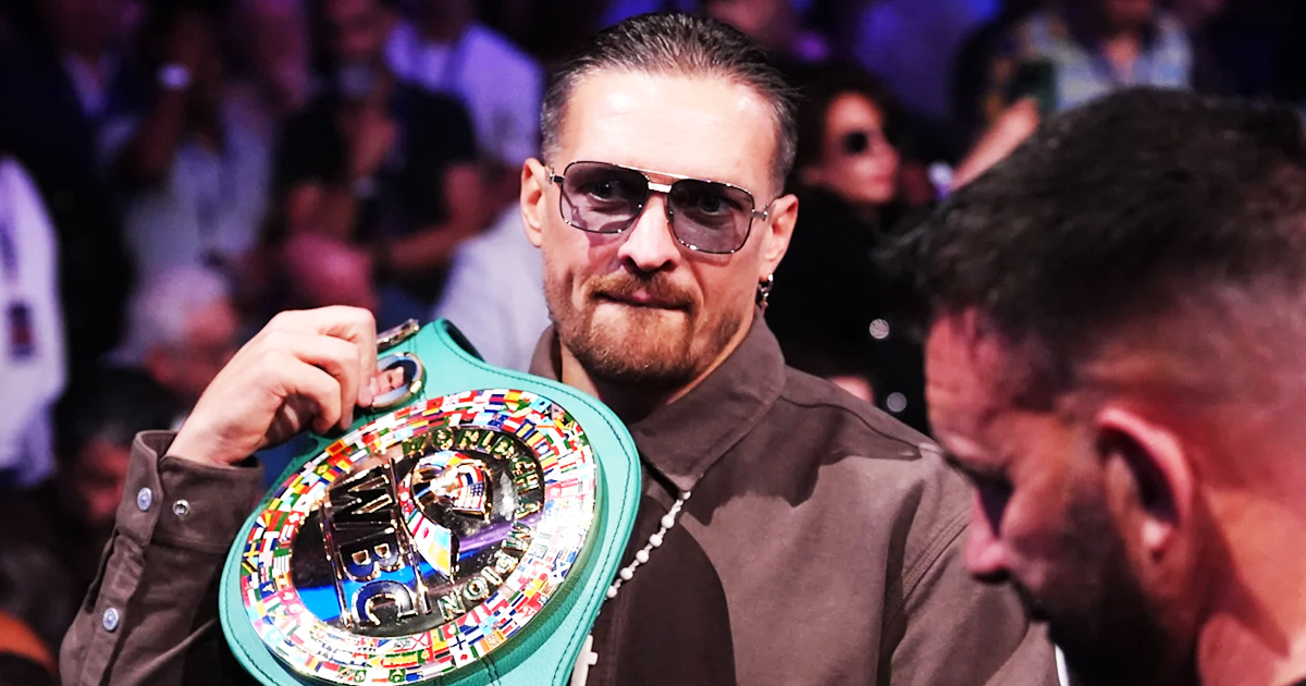 Усик – про відсутність абсолютного чемпіонства: «Окей, це тимчасово»