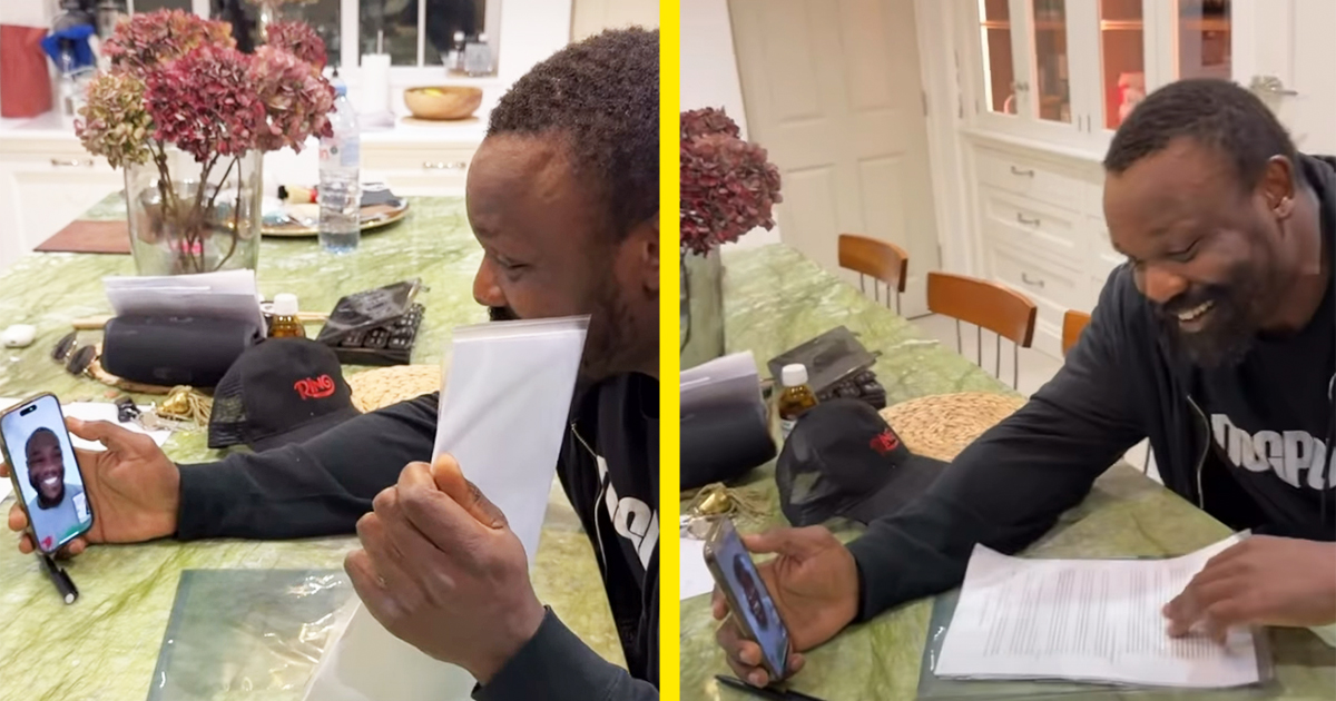 Chisora and Wilder Hint at Completed Negotiations: Derek Shows Papers During Video Call