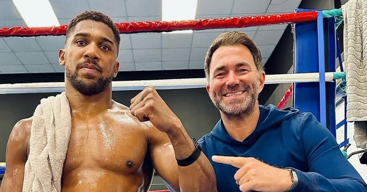 Hearn Planning Tune-Up Fight for Joshua — Jake Paul Among the Options