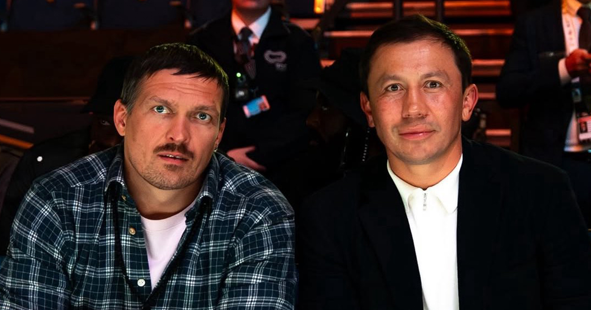 Usyk Congratulates Golovkin: Gennadiy Becomes New President of World ...