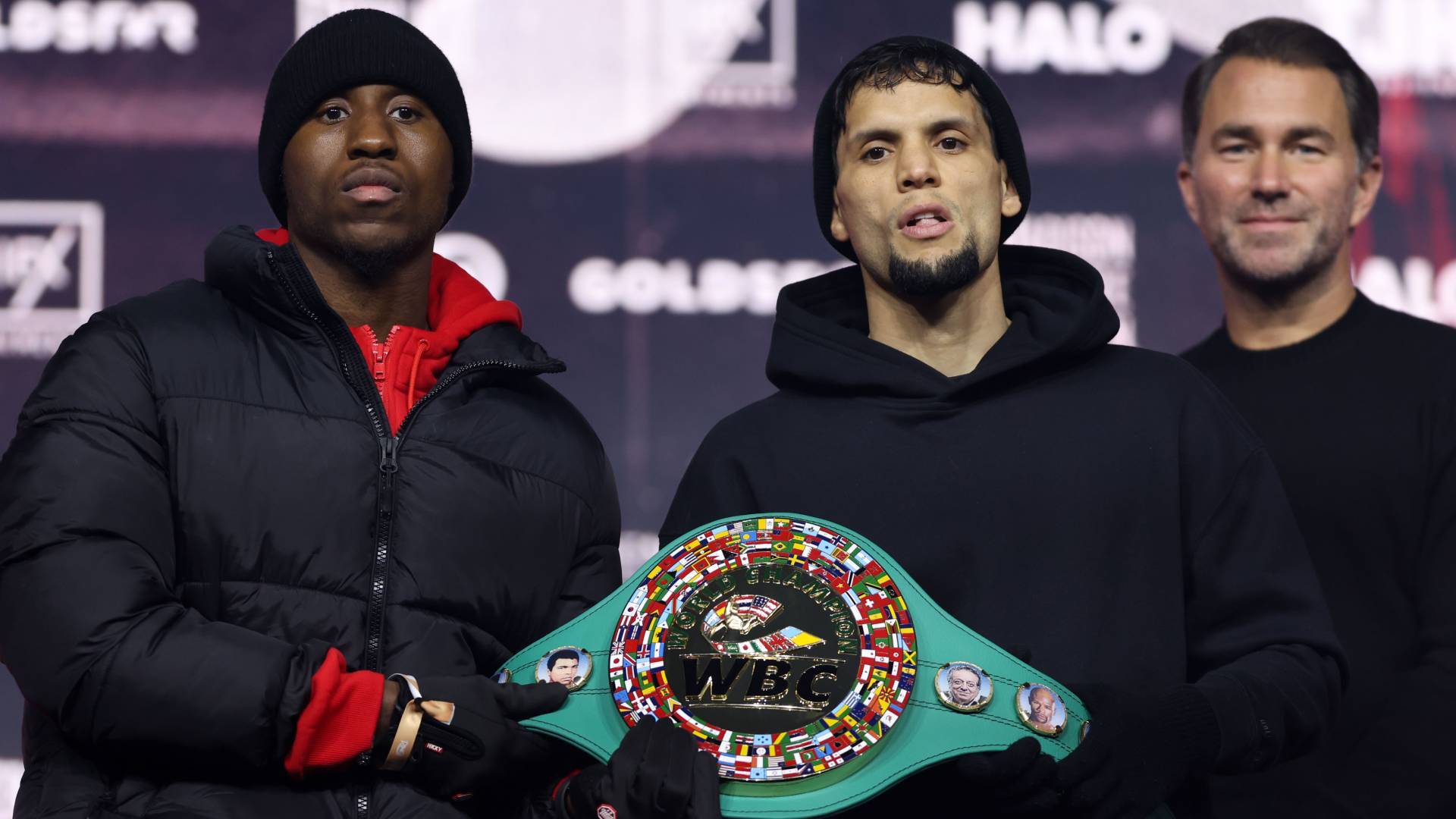 Carrington and Castro Make Weight Before Bout