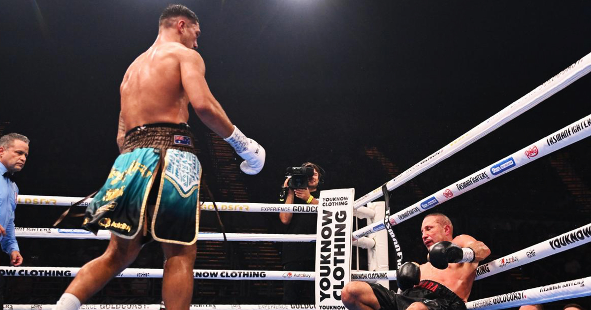 Observation: Round 4 of Opetaia vs Cinkara Ended One Minute Early