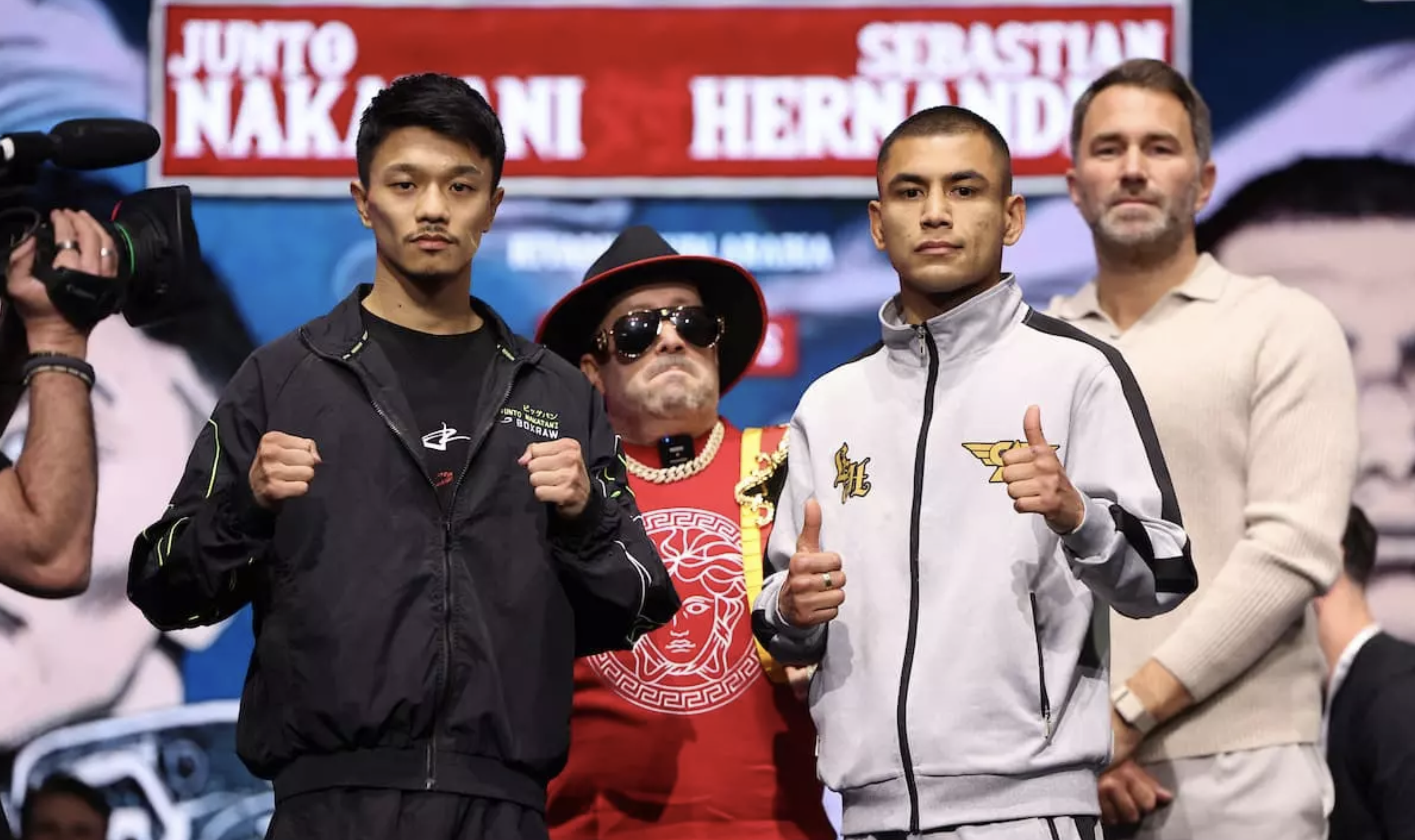 Junto Nakatani comes in heavier than Sebastian Hernandez