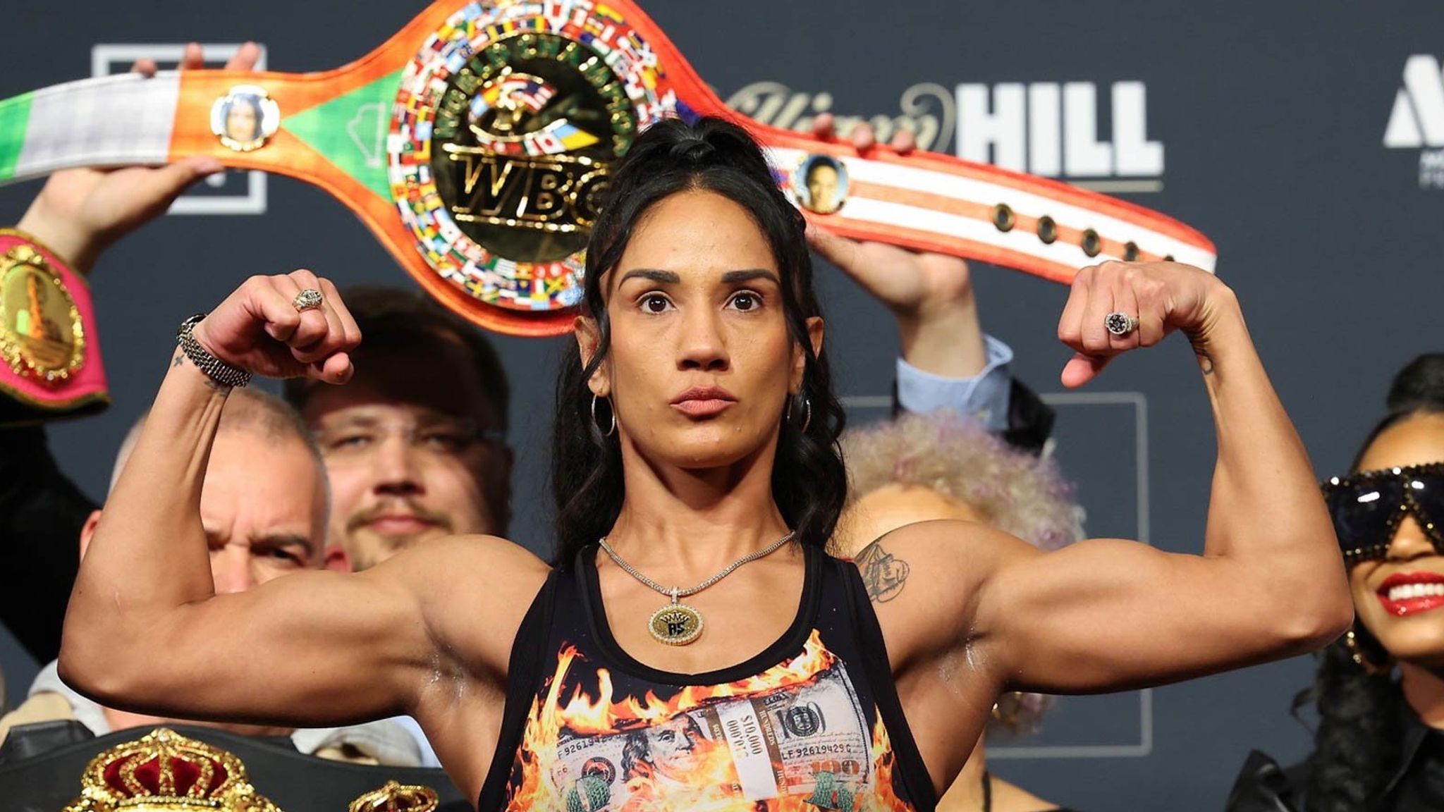 Serrano vs. Tellez Weigh-in: Amanda on Weight, Reina Over the Limit