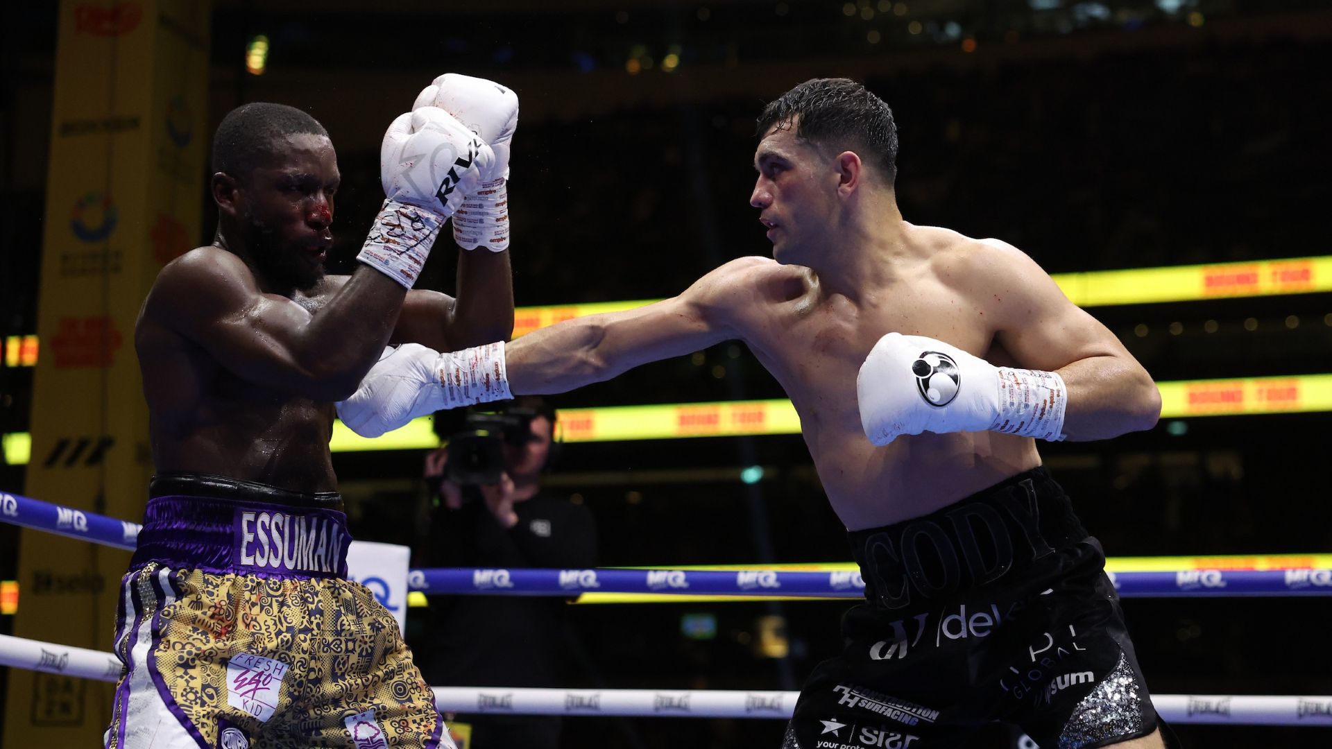 Jack Catterall – Ekow Essuman: estadísticas de RTFight